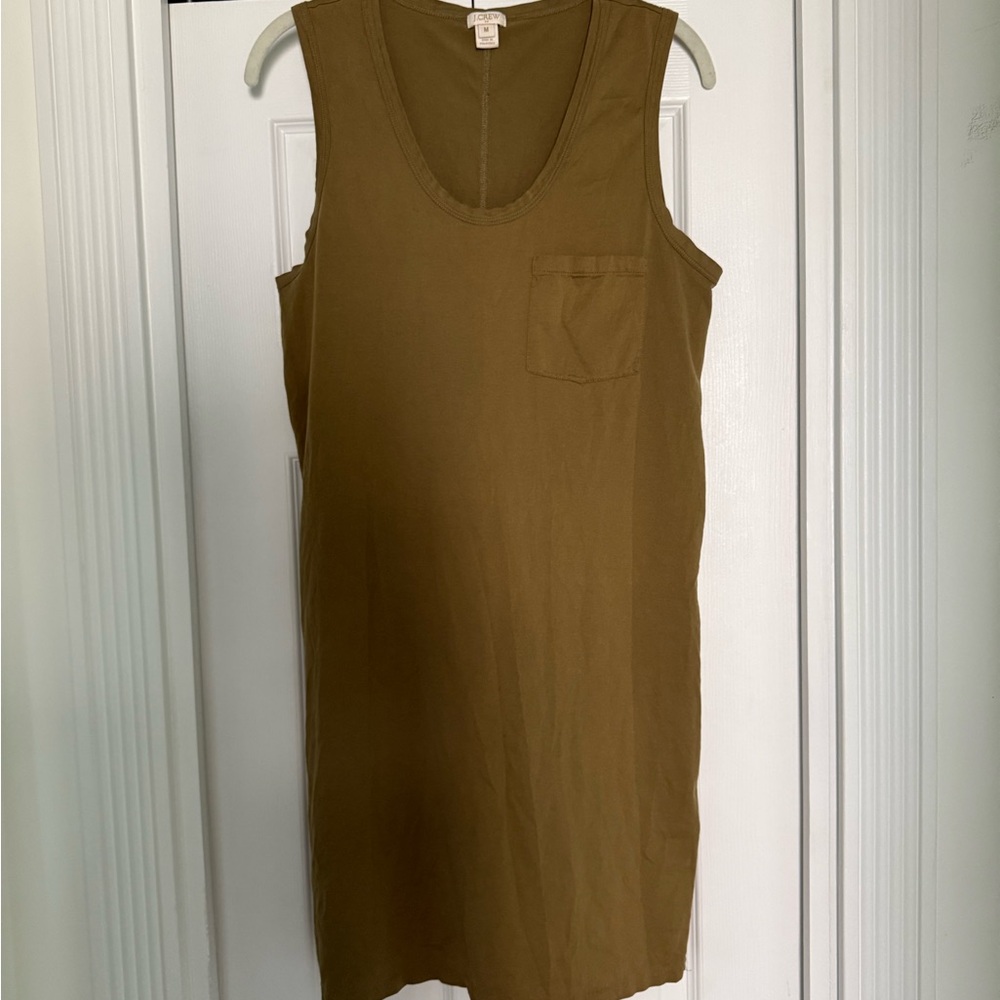 J. Crew army green Sleeveless Tank Top